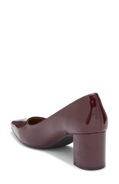 Nordstrom Rack Sammy Pointed Toe Pump In Burgundy