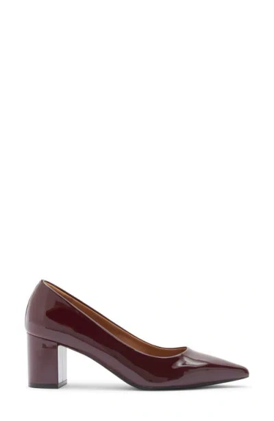 Nordstrom Rack Sammy Pointed Toe Pump In Burgundy