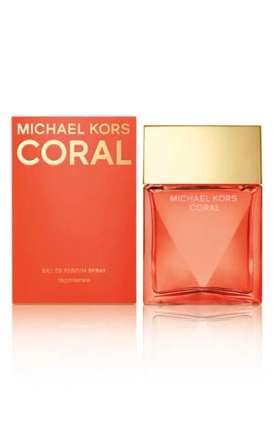 Michael Kors 'coral' Eau De Parfum Spray In Transparent