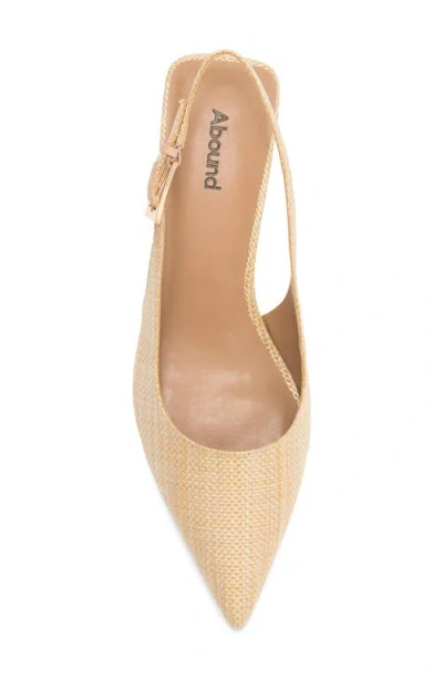 Abound Lidia Slingback Kitten Heel Pump In Brown
