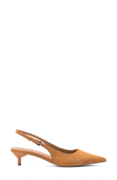 Abound Lidia Slingback Kitten Heel Pump In Brown