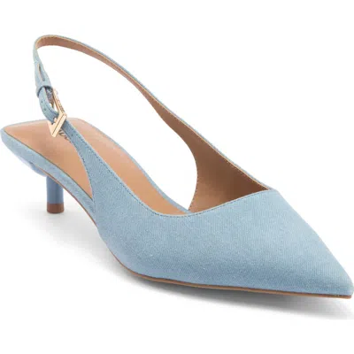 Abound Lidia Slingback Kitten Heel Pump In Blue