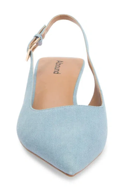 Abound Lidia Slingback Kitten Heel Pump In Blue