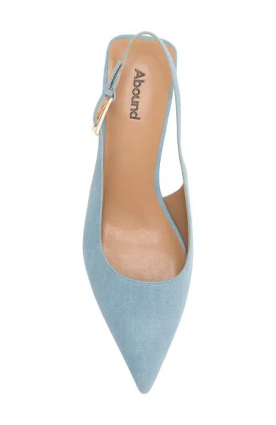Abound Lidia Slingback Kitten Heel Pump In Blue