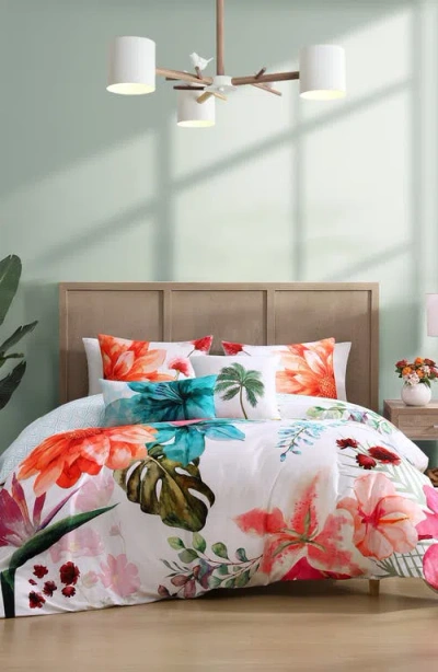 Bebejan Eden's Embrace Reversible 5-piece Comforter Set In White