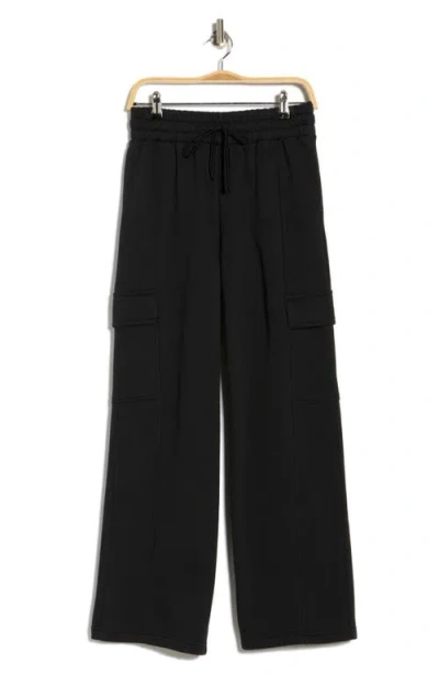 Z By Zella Feather Fleece Utility Pants In Black