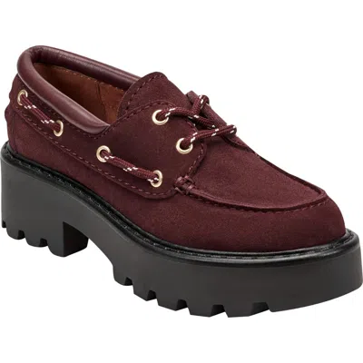 Marc Fisher Ltd Women's Peyten Loafer Flats In Red