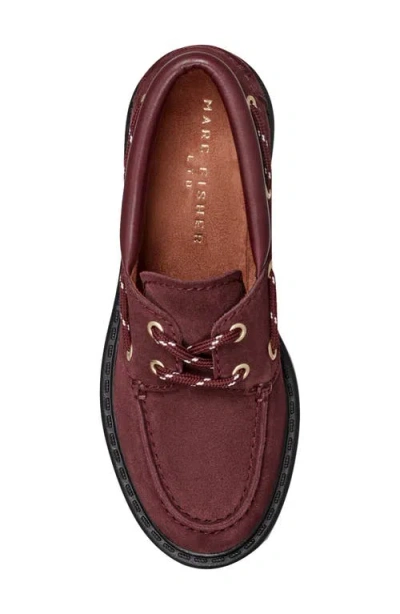 Marc Fisher Ltd Women's Peyten Loafer Flats In Red