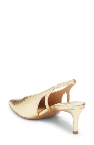 Dolce Vita Kenzie Slingback Pump In Gold