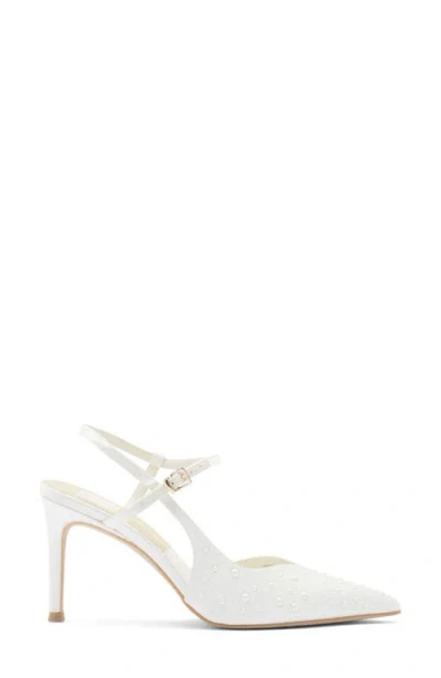 Dolce Vita Karly Embellished Pump In White