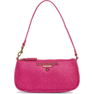 Kurt Geiger London Highgate Small Wristlet Shoulder Bag In Pink