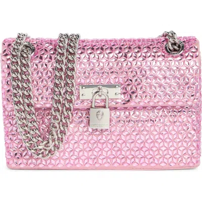 Kurt Geiger London Fabric Mini Brixton In Pink