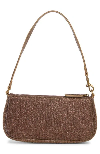 Kurt Geiger London Highgate Small Wristlet Shoulder Bag In Brown