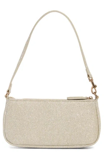 Kurt Geiger London Highgate Small Wristlet Shoulder Bag In Silver