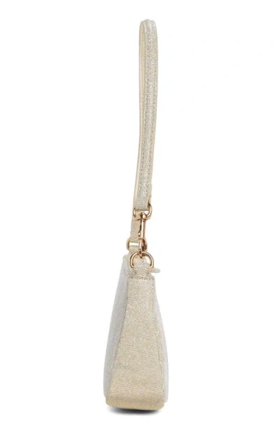 Kurt Geiger London Highgate Small Wristlet Shoulder Bag In Silver