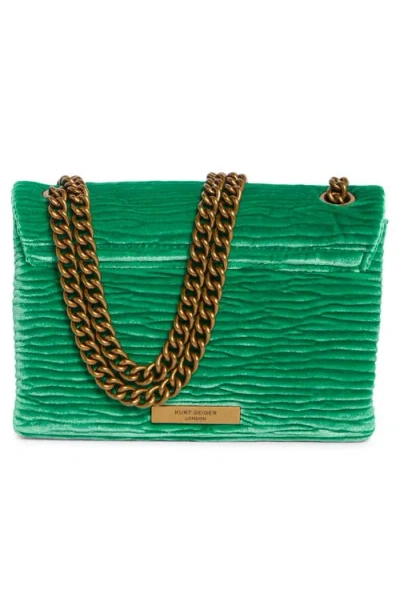 Kurt Geiger London Mini Kew Crossbody Bag In Green