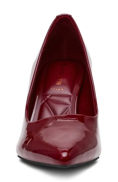 Anne Klein Paleen Stiletto Pump In Burgundy