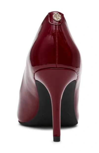 Anne Klein Paleen Stiletto Pump In Burgundy