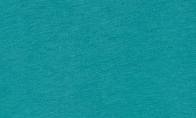 Eileen Fisher Stretch Organic Cotton Blend T-shirt In Green