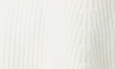 French Connection Peplum Sweater In White