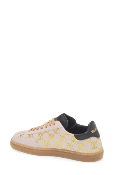 Valentino By Mario Valentino Guiditta Leather Sneaker In Multi