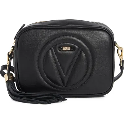 Valentino By Mario Valentino Mia Signature Crossbody Bag In Black