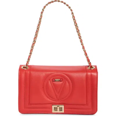 Valentino By Mario Valentino Alice Signature Shoulder Bag In Red