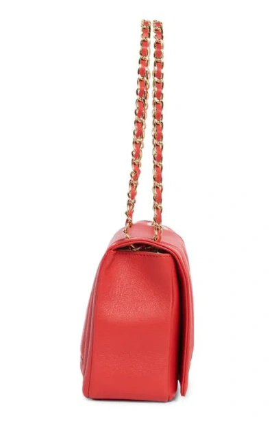 Valentino By Mario Valentino Alice Signature Shoulder Bag In Red