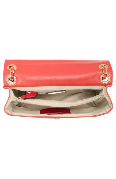 Valentino By Mario Valentino Alice Signature Shoulder Bag In Red