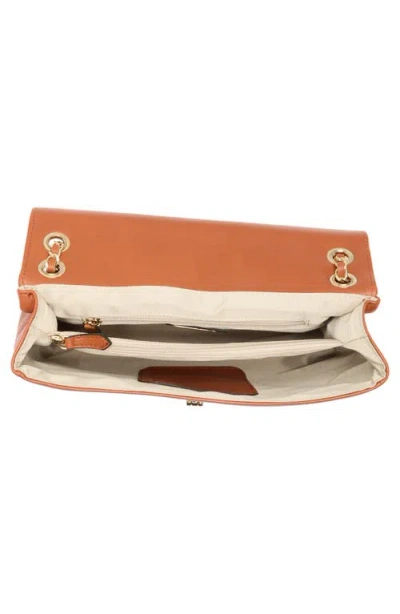 Valentino By Mario Valentino Posh Signature Shoulder Bag In Brown