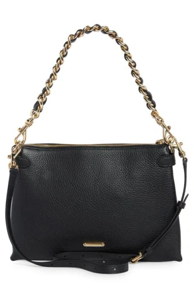 Rebecca Minkoff Stevie Shoulder Bag In Black