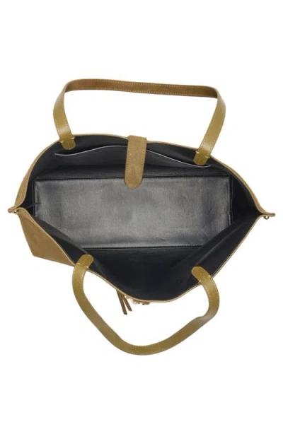 Rebecca Minkoff Megan Suede Tote In Green