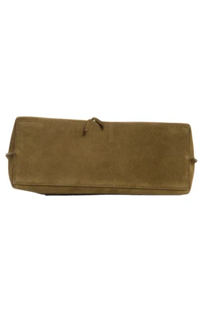 Rebecca Minkoff Megan Suede Tote In Green