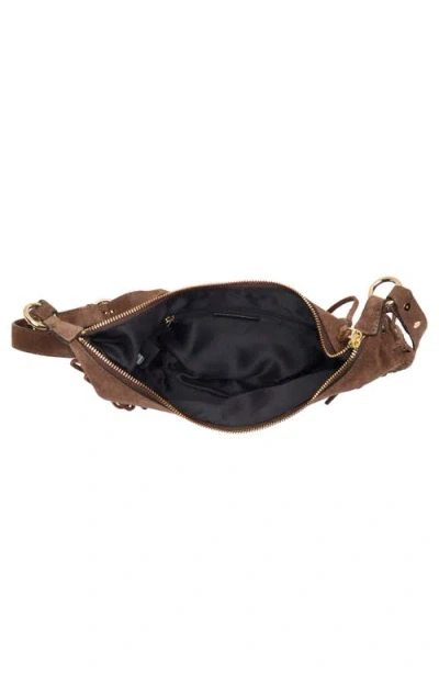 Rebecca Minkoff Darren Slim Fringe Suede Crossbody Bag