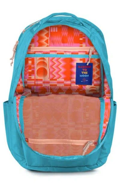 Baboon To The Moon City Water Repellent Backpack In Blue