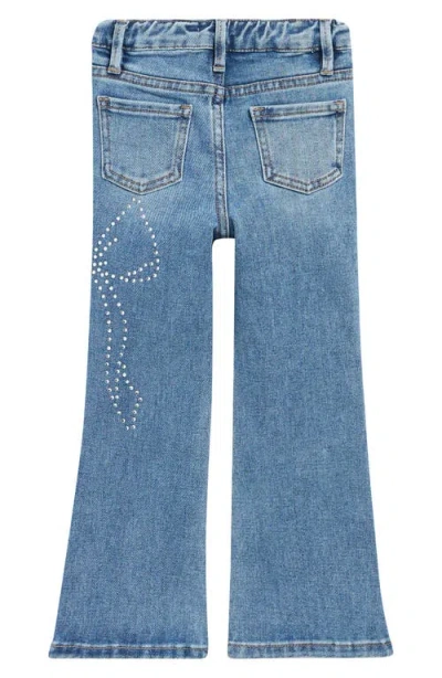 Ymi Kids' Pull-on Flare Jeans In Blue