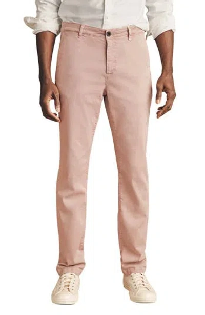 Faherty Coastline Chino Pants In Pink