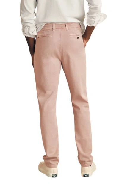 Faherty Coastline Chino Pants In Pink