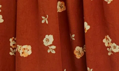 Free People Until Dawn Floral Midi Sundress In Animal Print