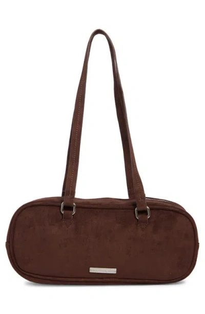 Madden Girl East/west Shoulder Bag In Brown