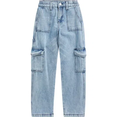 Blanknyc Kids' Cargo Denim Jeans In Blue