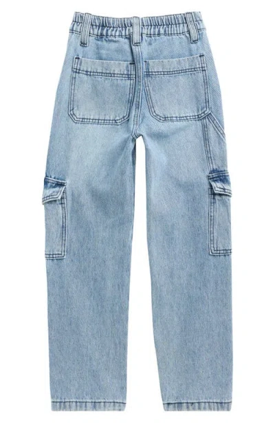 Blanknyc Kids' Cargo Denim Jeans In Blue