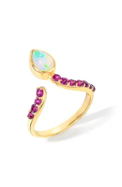 Ys Gems Ethiopian Opal Ring