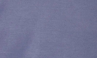 Tailorbyrd Modal Blend Quarter Zip Polo In Blue