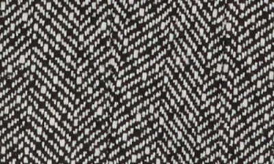 Amanda & Chelsea Herringbone Blazer In Animal Print