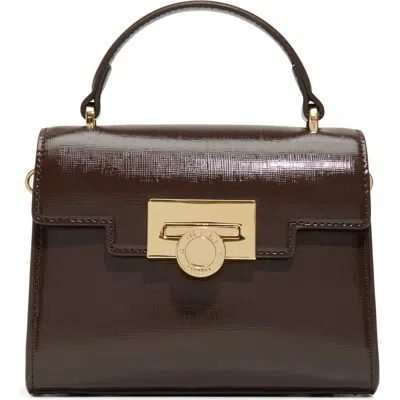 Ted Baker Lili Top Handle Satchel In Brown