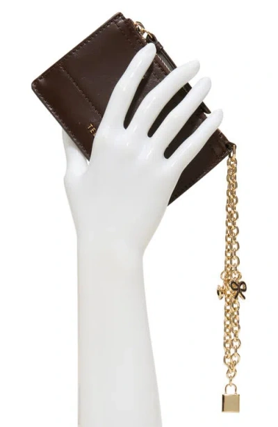 Ted Baker Sutton Charm Wallet In Brown