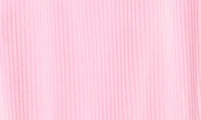 90 Degree By Reflex Kids' Rib Velour Castle Zip Hoodie & Joggers Set In Pink