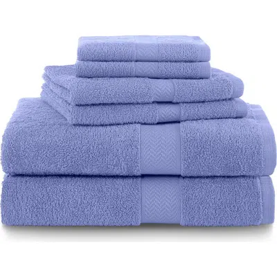 Martex Ringspun 6-piece Towel Set In Gray