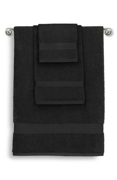 Martex Ringspun 6-piece Towel Set In Black